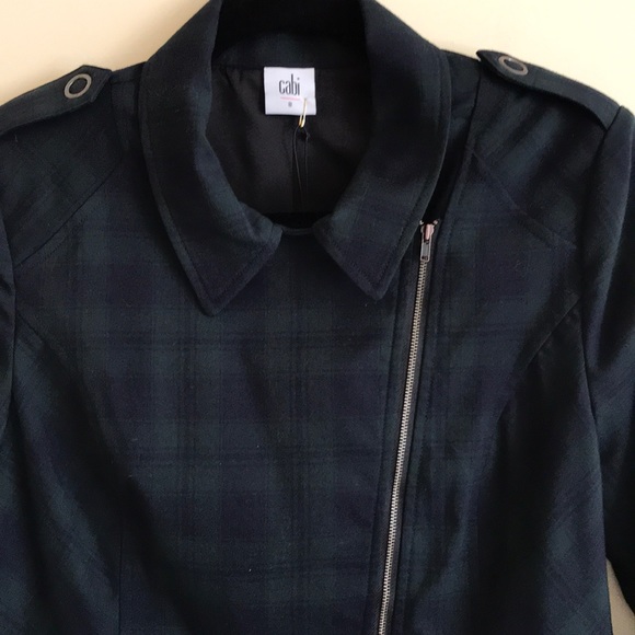 NWT CAbi Tartan Jacket - Picture 2 of 7